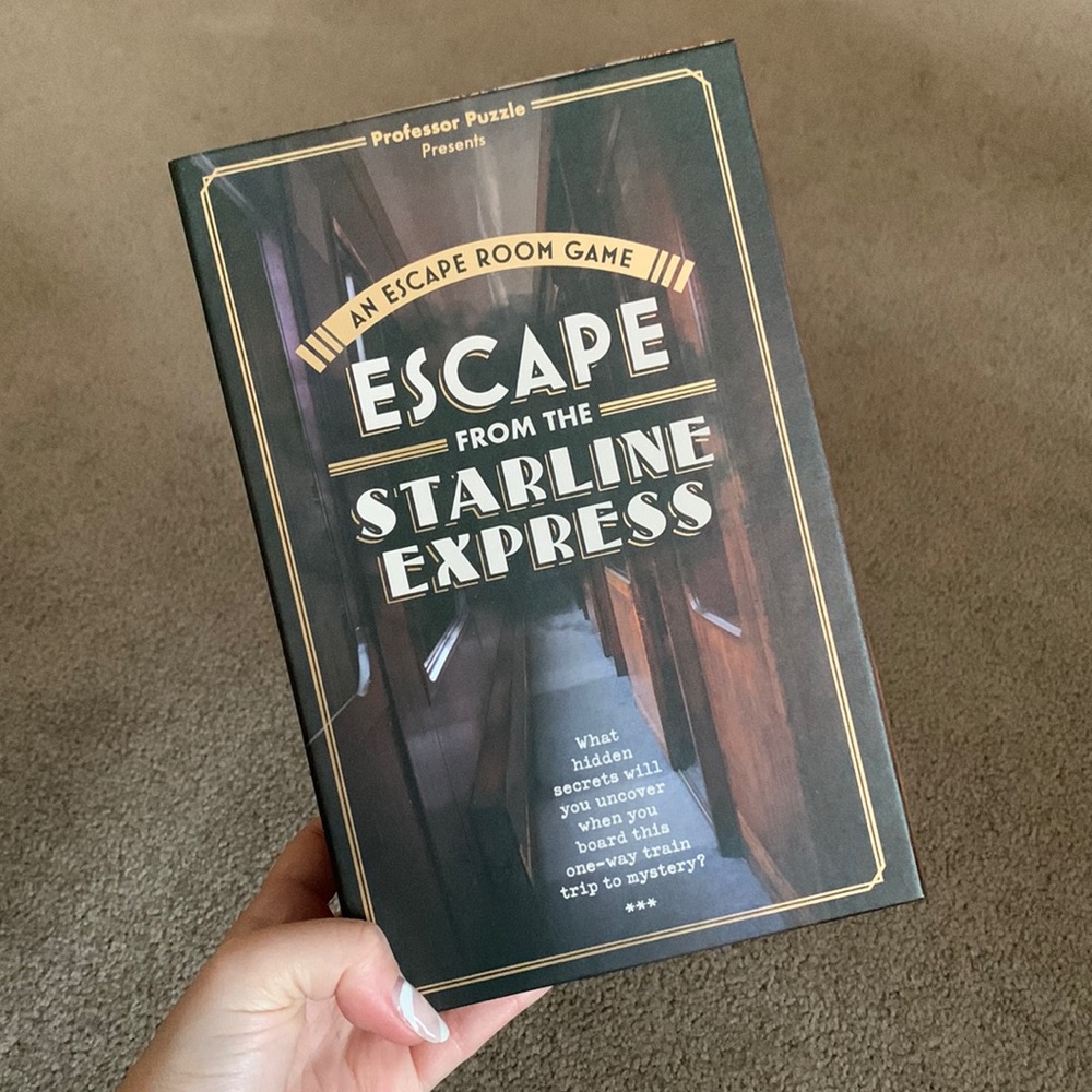 Escape from the Starline Express Escape Room Game